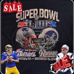 NEW Super Bowl LIII T-Shirt Size XL